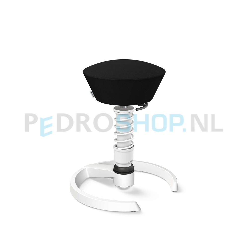 Aeris Swopper wit frame, wolmix, zwart