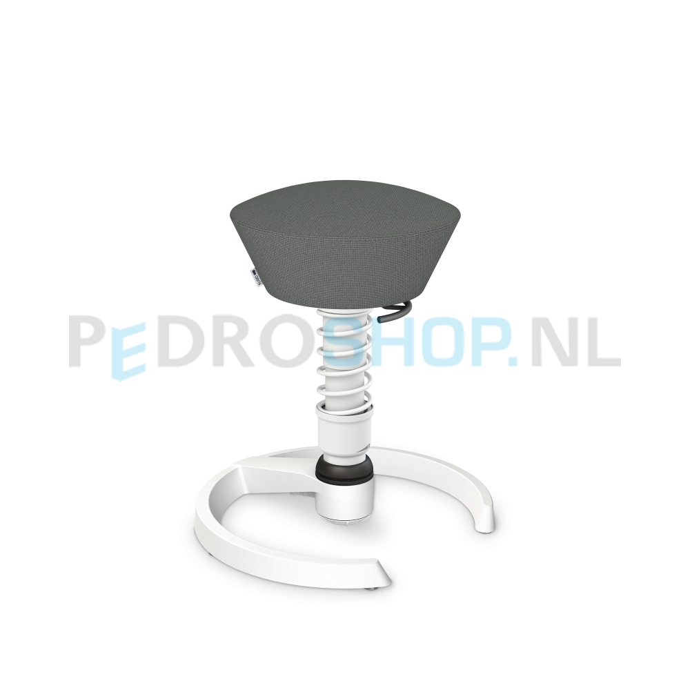 Aeris Swopper Swopper wit frame, gerecycled polyester, grijs gemêleerd 